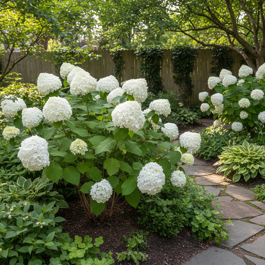 Hydrangea Annabelle Flower Seeds – Showy White Blooms Easy to Grow