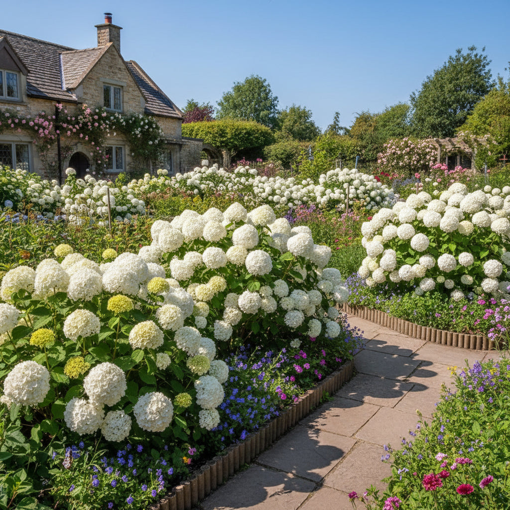 Hydrangea Paniculata Seeds – PeeGee Hydrangea Fast-Growing Flowering Shrub