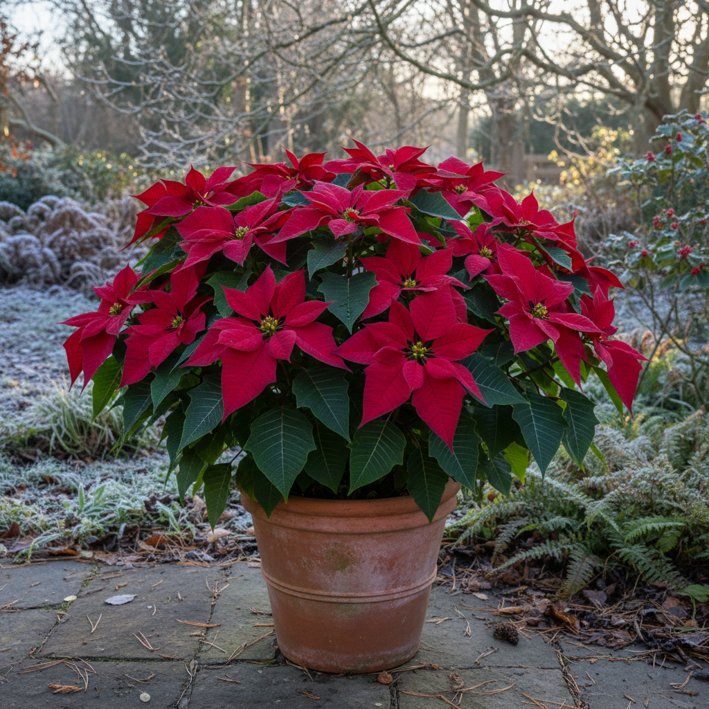Poinsettia Seeds – Christmas Star Perennial Ornamental Plant