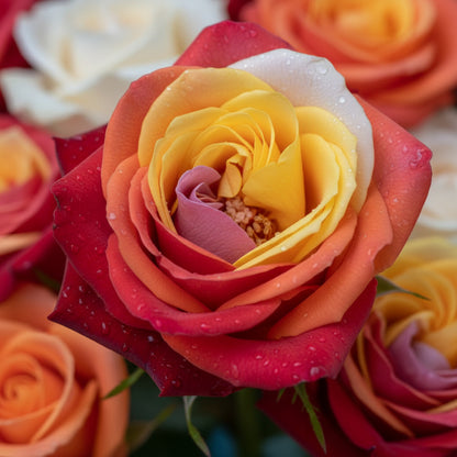 Hybrid All-Season Mixed Rose Flower Seeds – Spectacular Year-Round Blooms