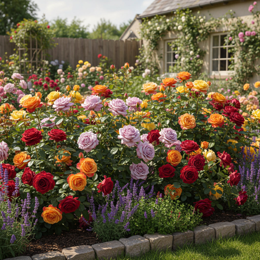 Hybrid All-Season Mixed Rose Flower Seeds – Spectacular Year-Round Blooms