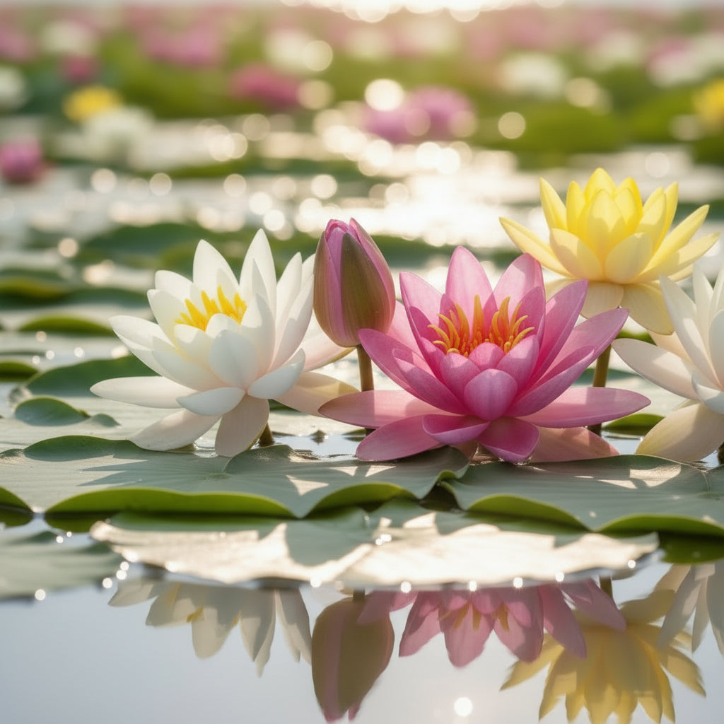 Water Lily Flower Seeds – Mixed Color Pond Flowers