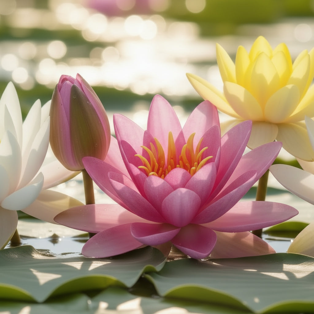 Water Lily Flower Seeds – Mixed Color Pond Flowers