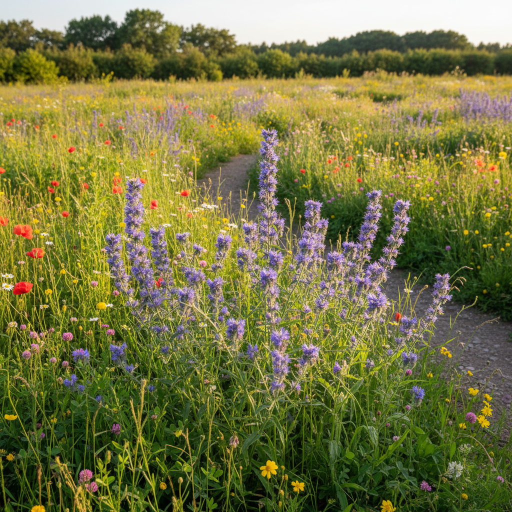Echium Vulgare Flower Seeds – Viper’s Bugloss Pollinator-Friendly Blooms