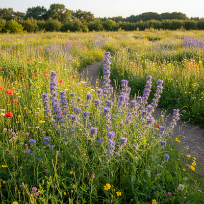 Echium Vulgare Flower Seeds – Viper’s Bugloss Pollinator-Friendly Blooms