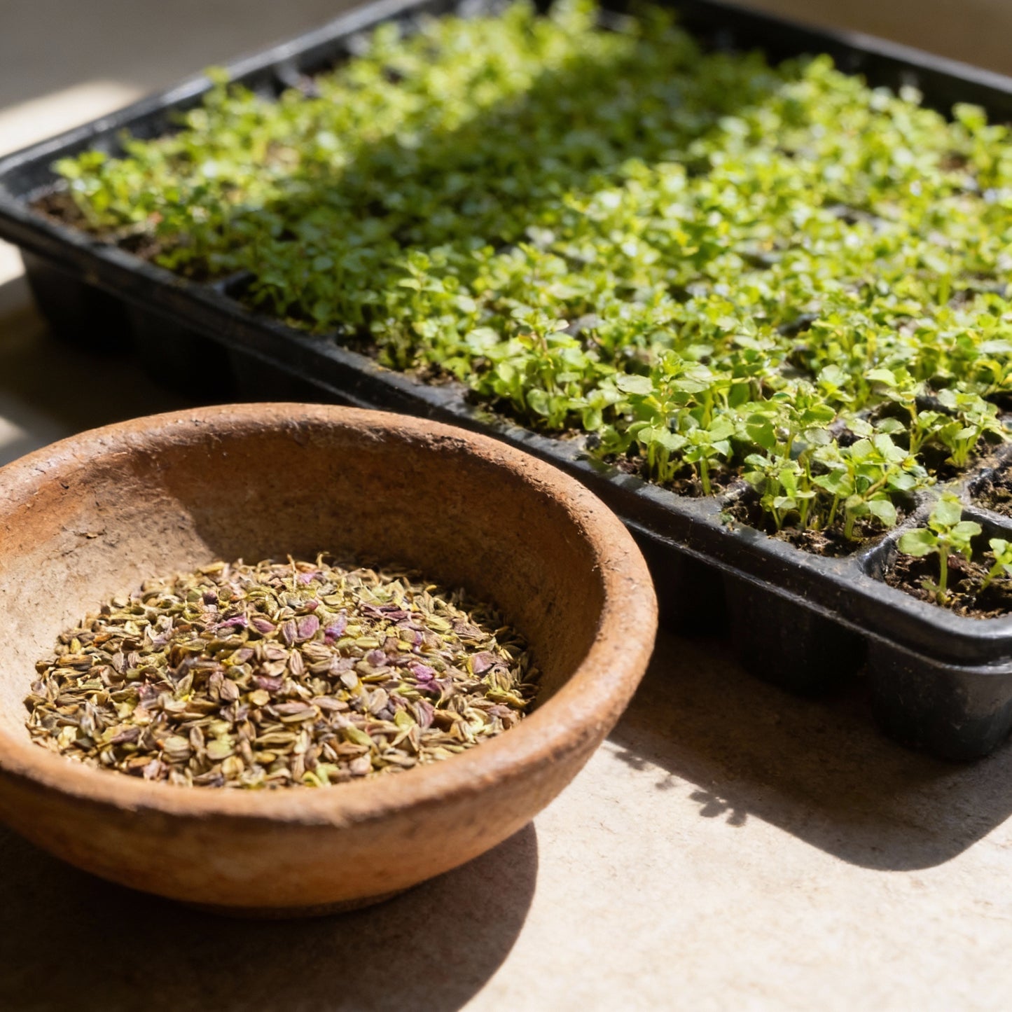 Ornamental Oregano Flower Seeds – Decorative Ground Cover with Pink Blooms