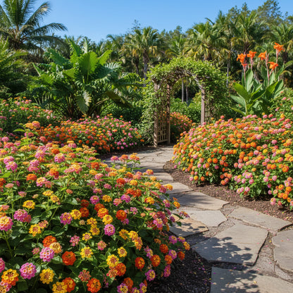 Premium Mixed Lantana Camara Seeds – Colorful Hardy Perennial Flower Seeds