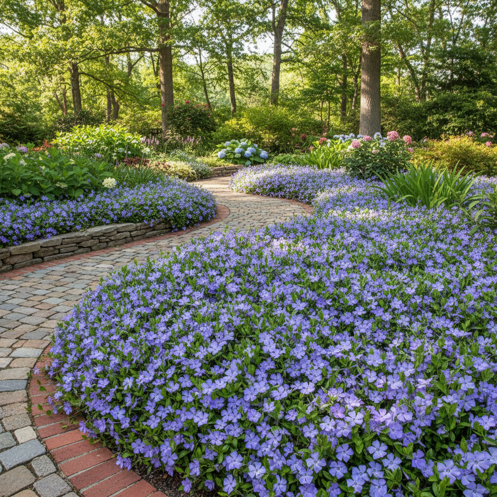 periwinkle-seeds-evergreen-ground-cover-flowers-for-borders-landscapes