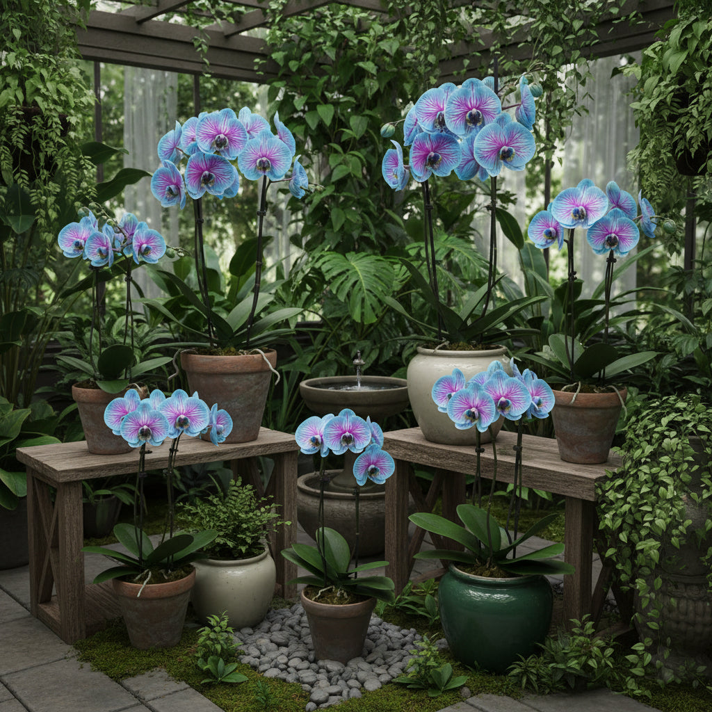 Phalaenopsis Orchid Seeds – Rare Blue & Pink Blooms