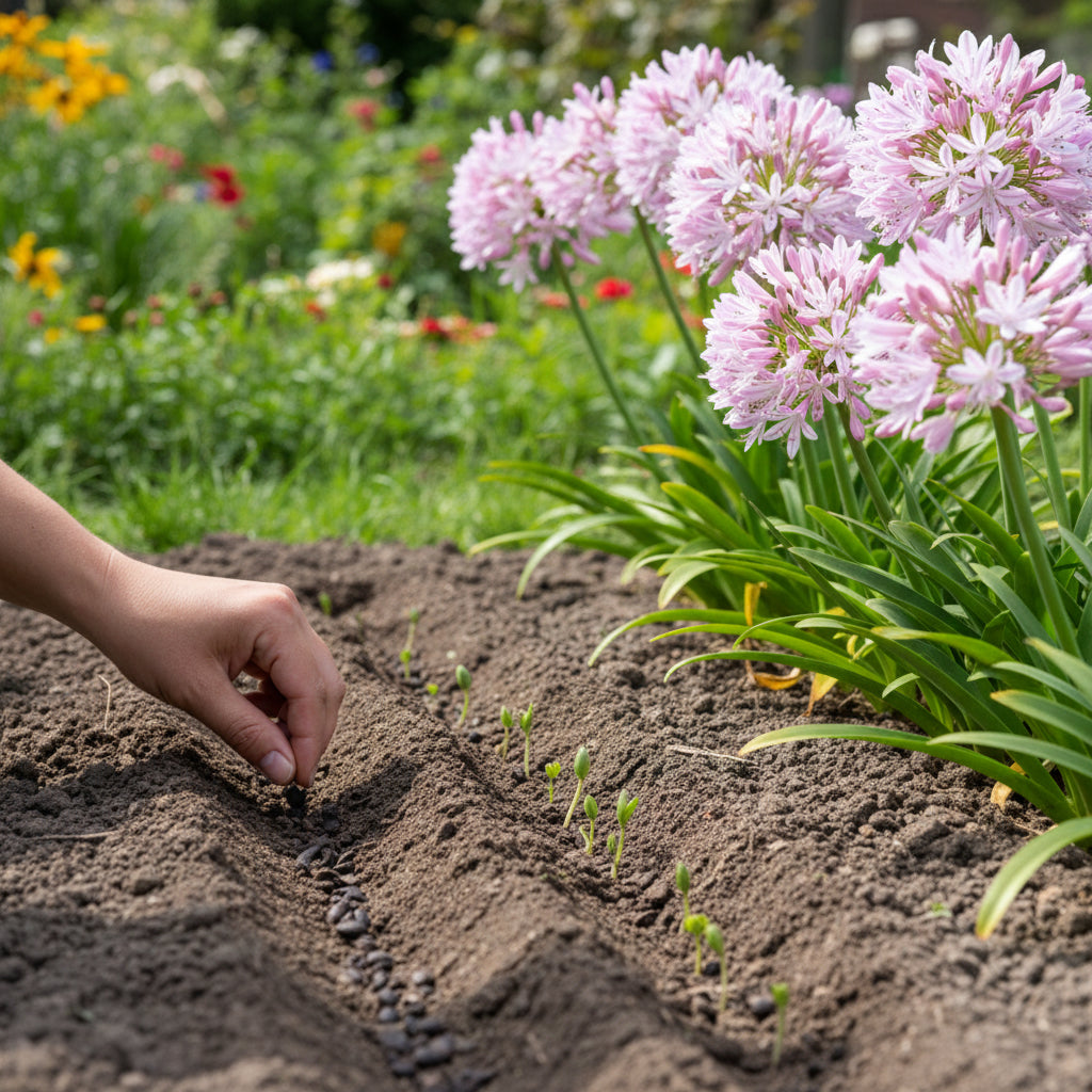 Pink Agapanthus African Lily Seeds — Elegant Summer Blooms for Your Garden
