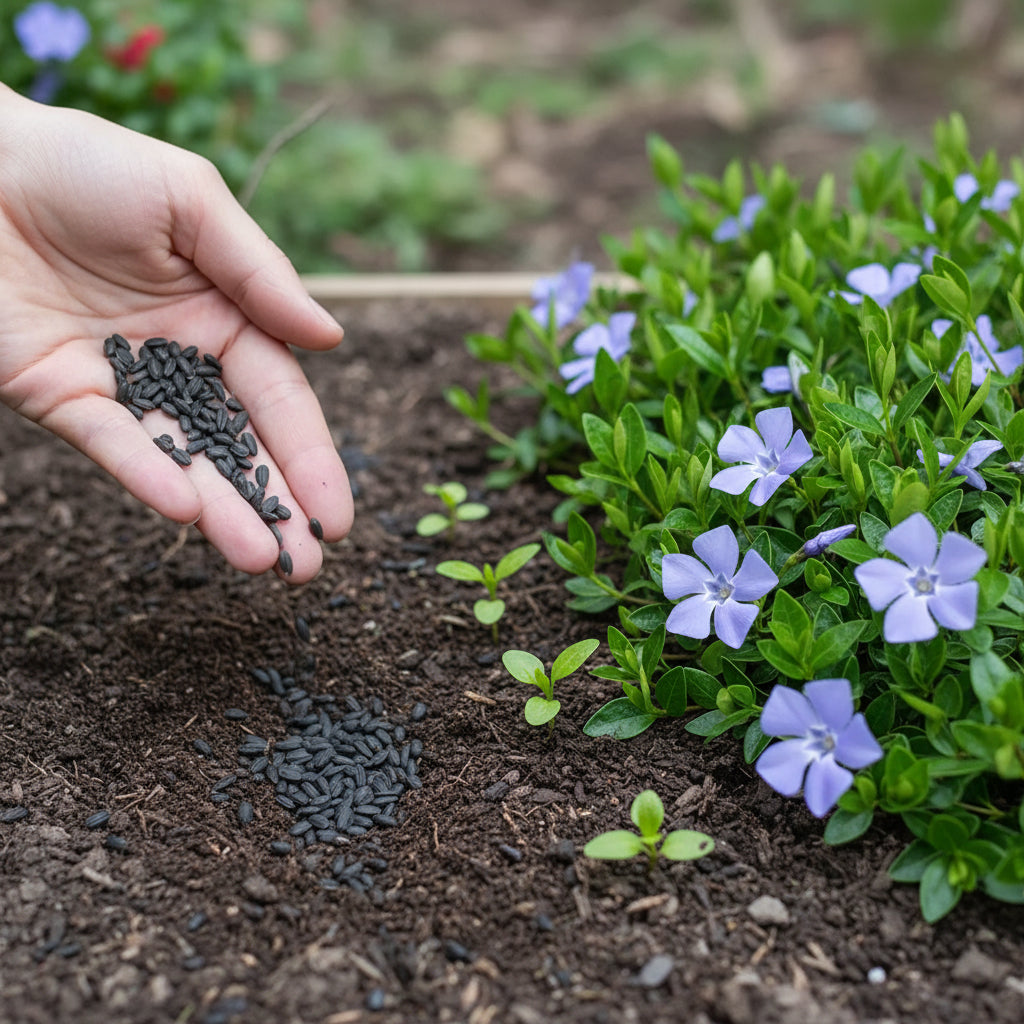 Vinca Minor Seeds – Premium Periwinkle Ground Cover Seeds