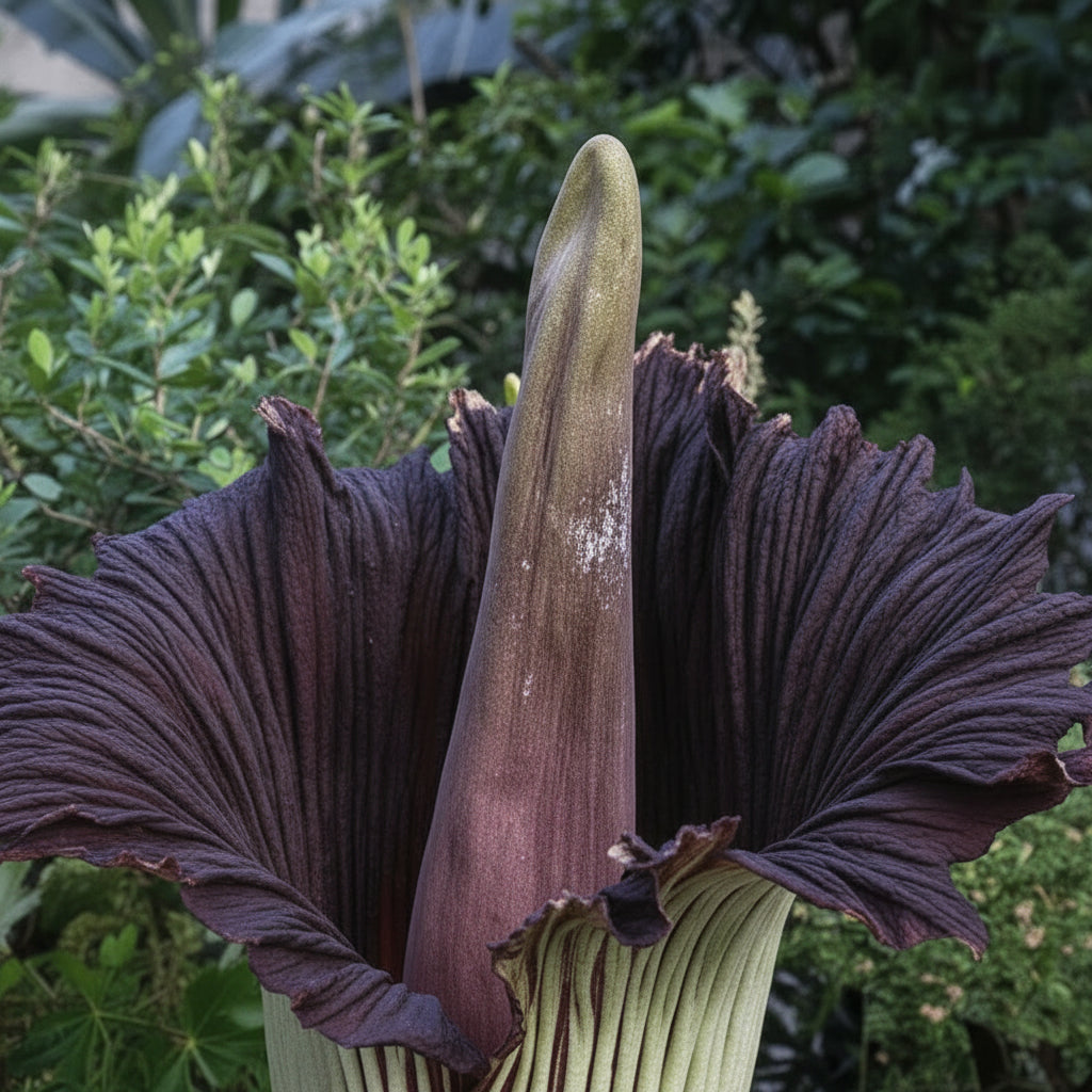 Exotic Purple Corpse Titan Arum Flower Seeds (35 PCS)
