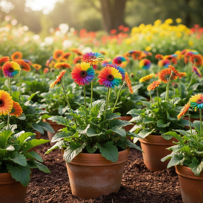 Rainbow Gerberas Exotic Flower Seeds
