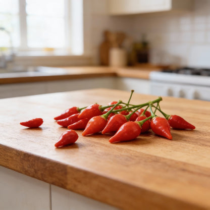 Hot Pepper Biquinho Red Vegetable Seeds for Gardeners Grow Vibrant Spicy Red Peppers