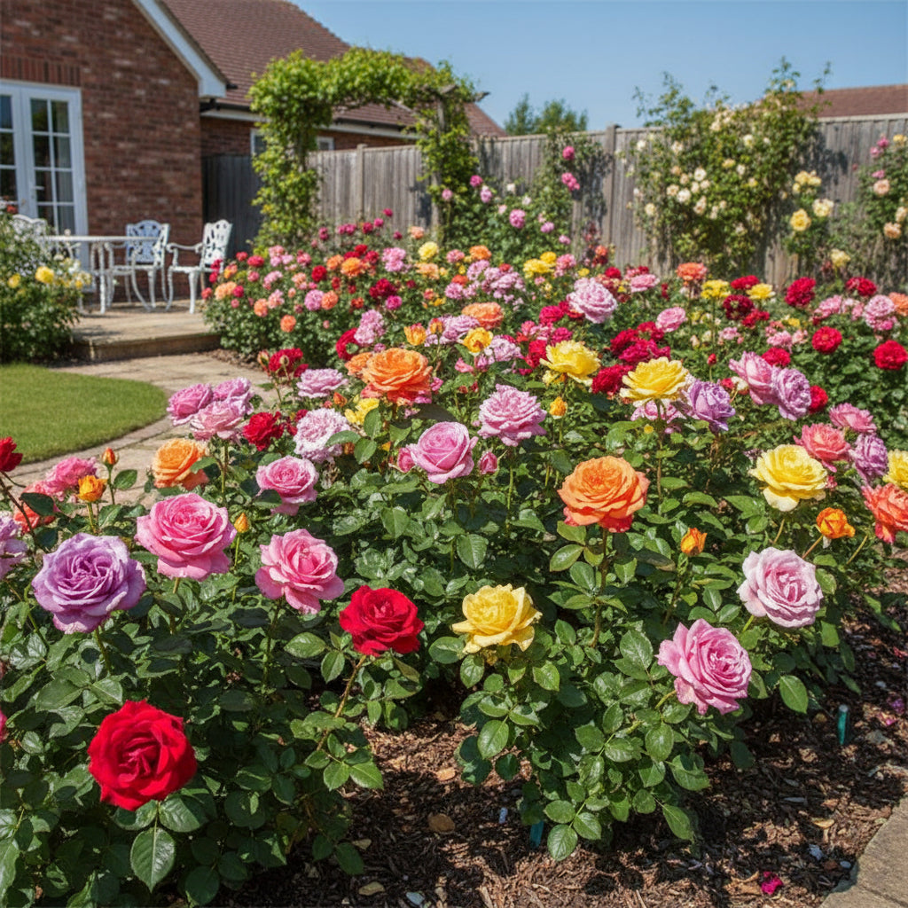 Mixed Rose Seeds for Planting – Vibrant Blooms for Home Garden (50 Seeds)