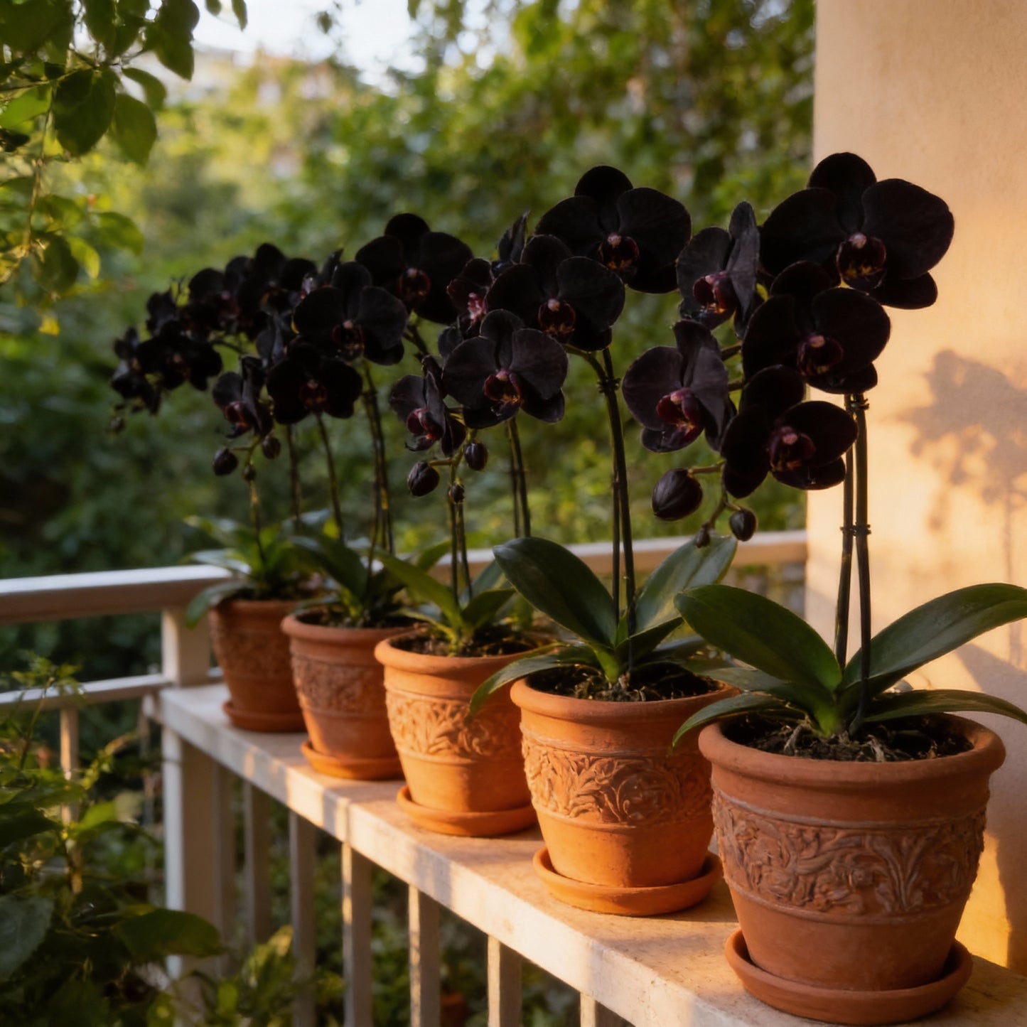Black Phalaenopsis Orchid Flower Seeds (100 PCS)