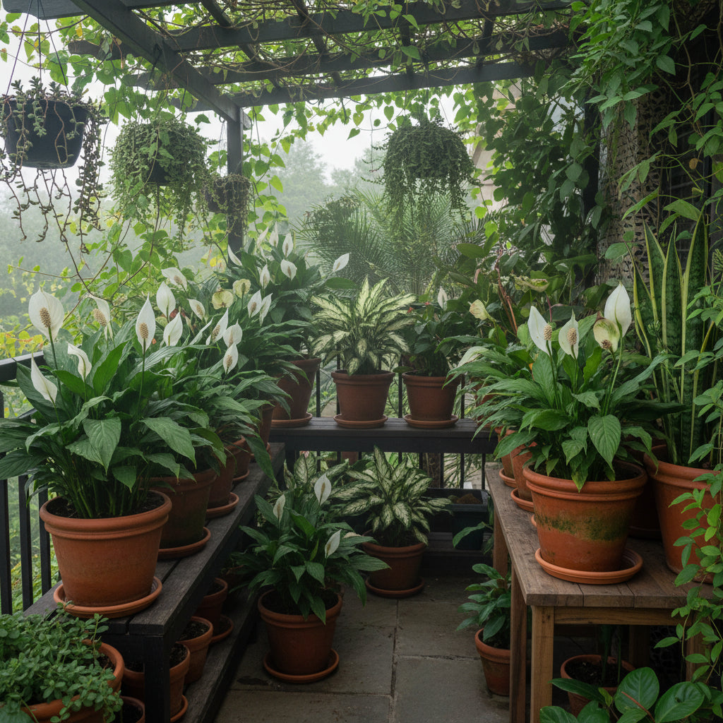 Spathiphyllum Peace Lily Seeds — Elegant Air-Purifying Plant for Indoors & Shaded Gardens