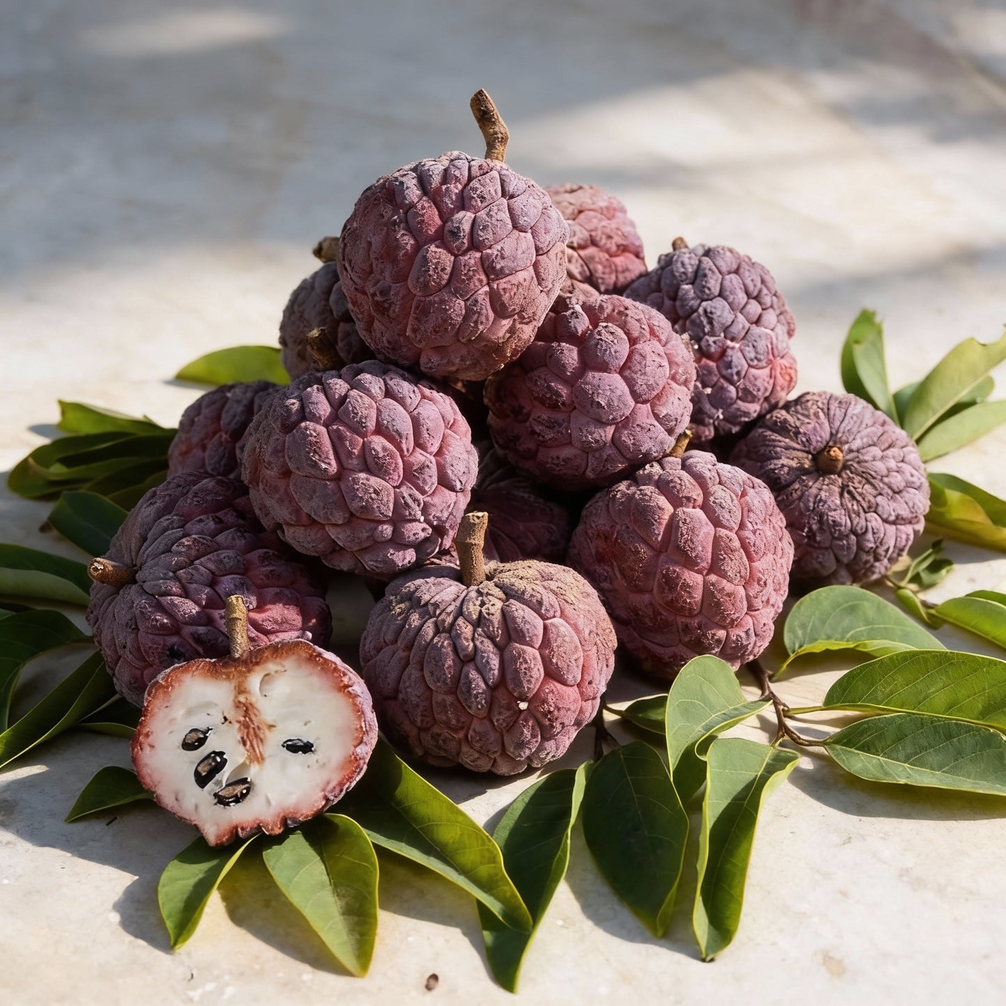Red Sugar Apple Seeds – Sweet Sop Exotic Custard Apple Fruit Seeds