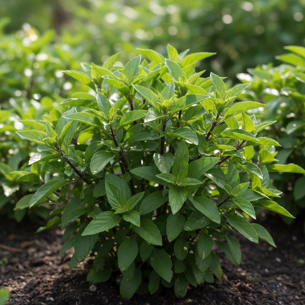 Thai Basil Seeds – Aromatic Culinary Herb for Home Gardens