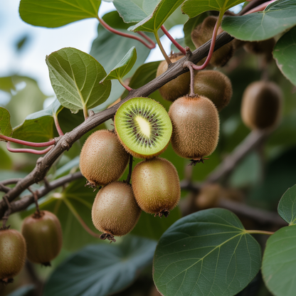 Issai Kiwi Seeds for Planting – Sweet Self-Pollinating Kiwi Fruits