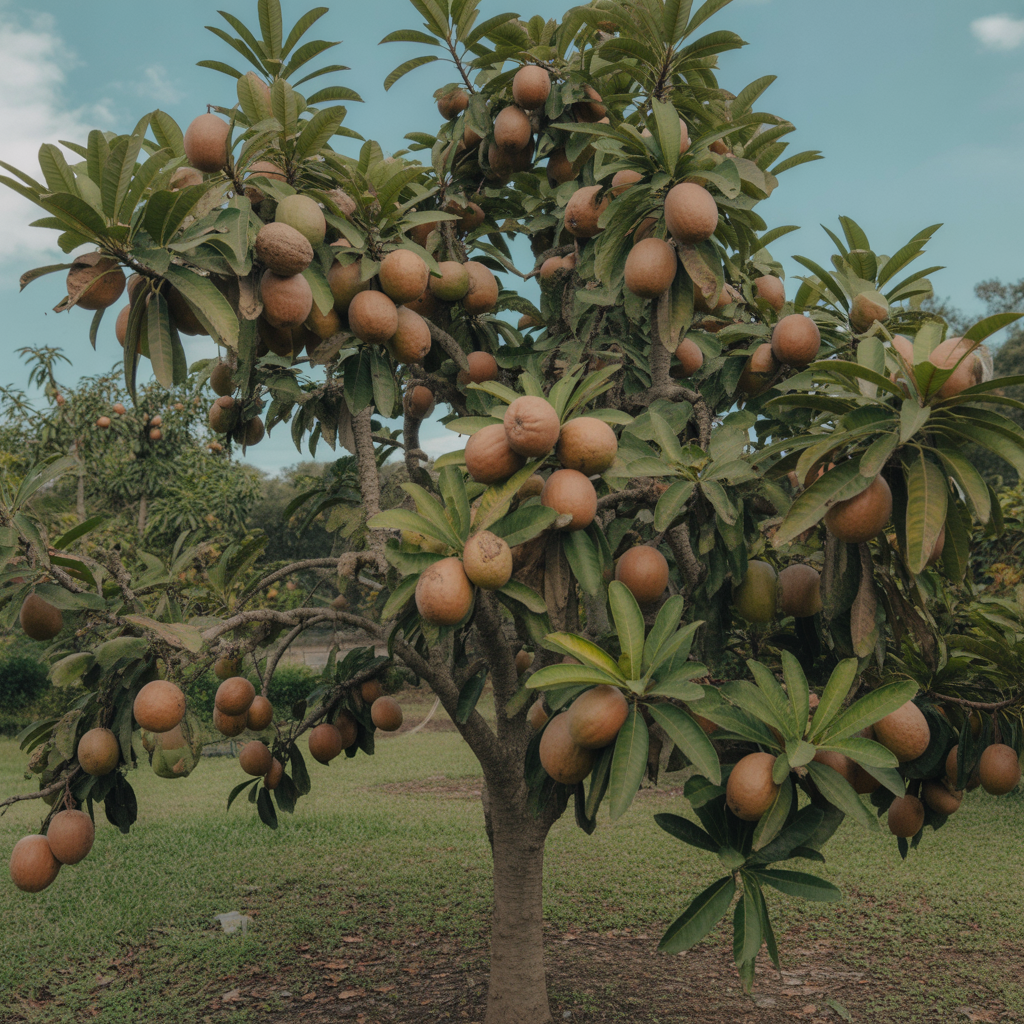 Sapota Fruit Seeds – Sweet Chikoo Tropical Fruit Seeds