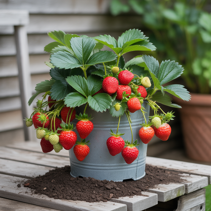 Ozark Beauty Strawberry Seeds – Everbearing Sweet Berries