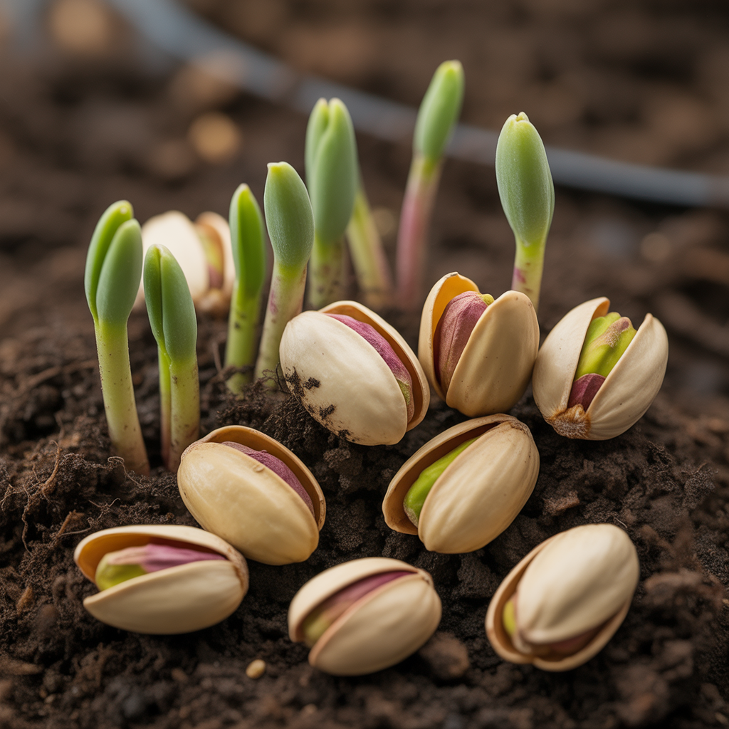 Pistachio Nut Tree Seeds – Pistacia vera Fruit Tree Seeds with Delicious Nuts