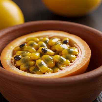 Yellow Passion Fruit (Passiflora edulis flavicarpa) Vine Seeds