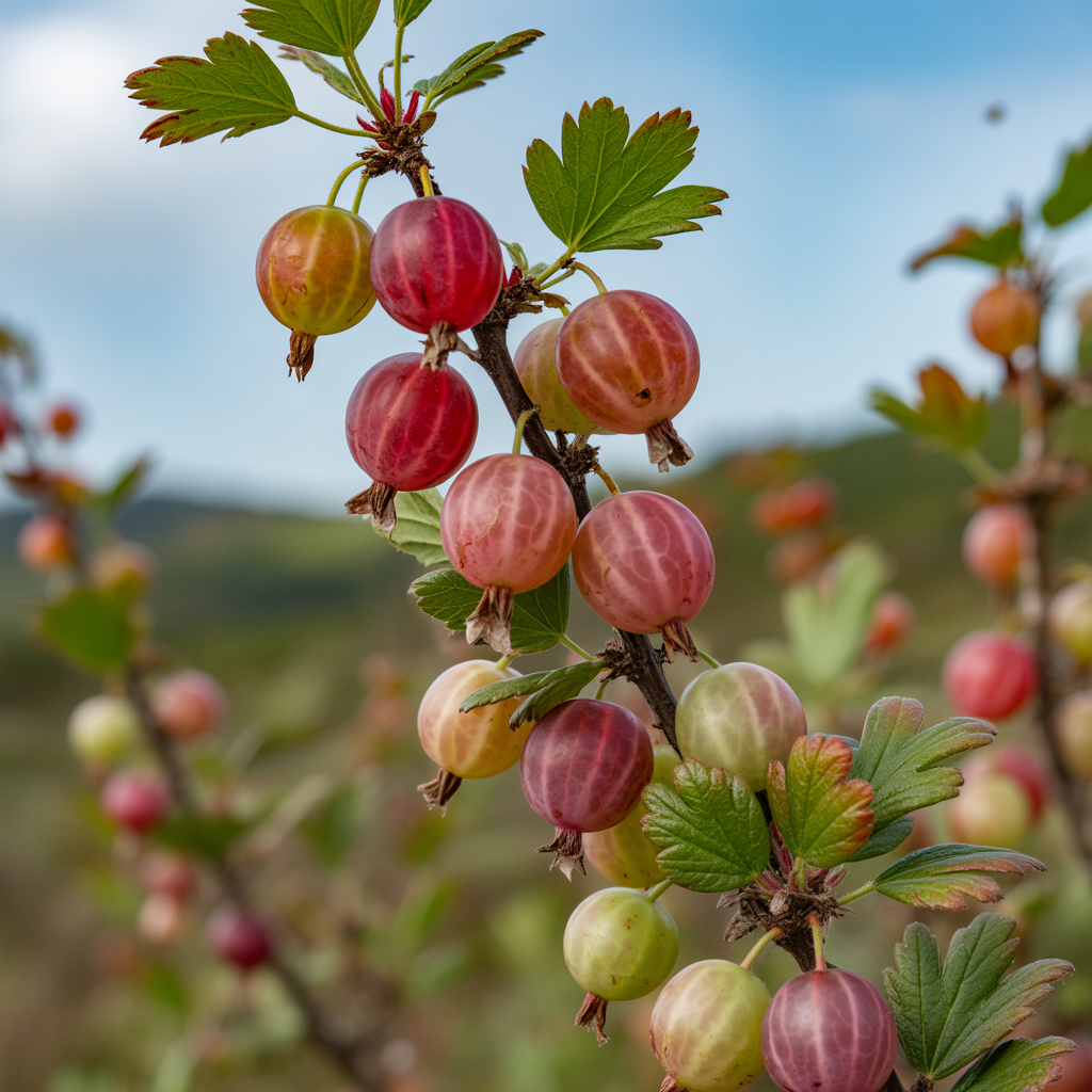 Red Pixwell Gooseberry Fruit Seeds – Hardy Edible Berry Shrub Seeds