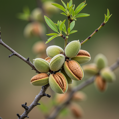 Almond (Badam) Tree Seeds – Grow Nutrient-Rich Almond Fruits at Home