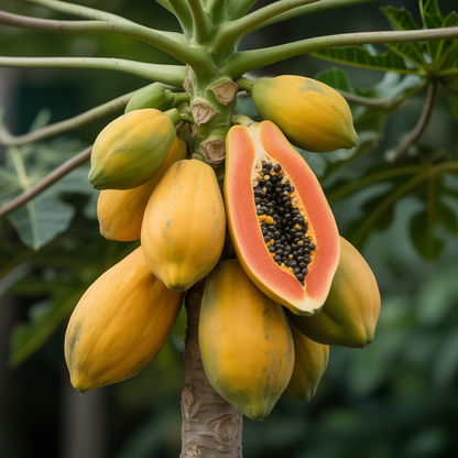 Sunrise Papaya Seeds – Sweet Strawberry Papaya Fruit Seeds