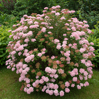 Spirea Shrub Seeds – Compact Mounded Growth with Showy Pink to White Flowers