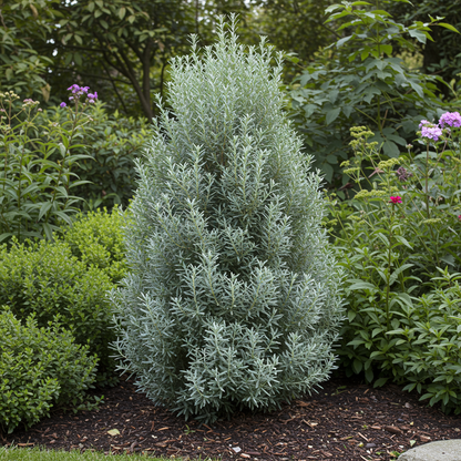 Silvery Blue Foliage Upright Evergreen Shrub Seeds