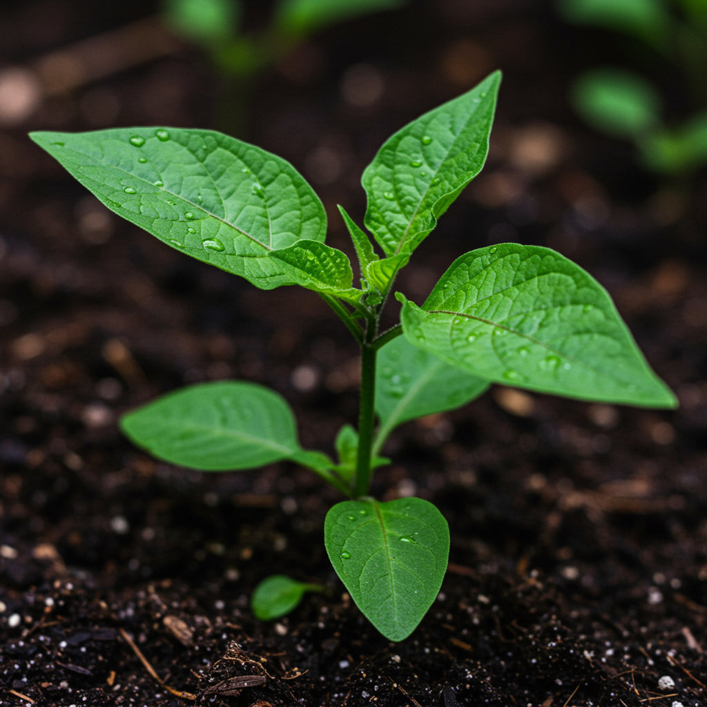 Black Nightshade Seeds – Solanum nigrum Edible Medicinal Herb for Home Gardens