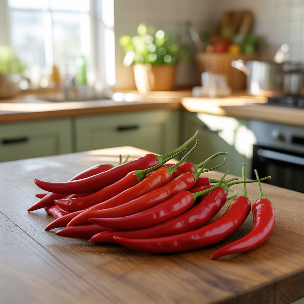 Cayenne Long Red Hot Pepper Seeds – Premium Spicy Pepper Seeds for Home Gardens