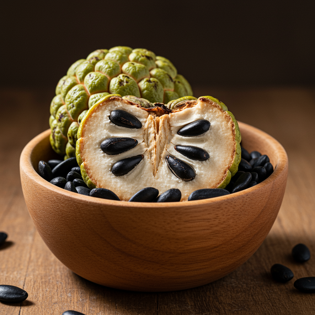 Custard Apple Seeds – Sugar Apple Sweet Tropical Fruit Tree Seeds