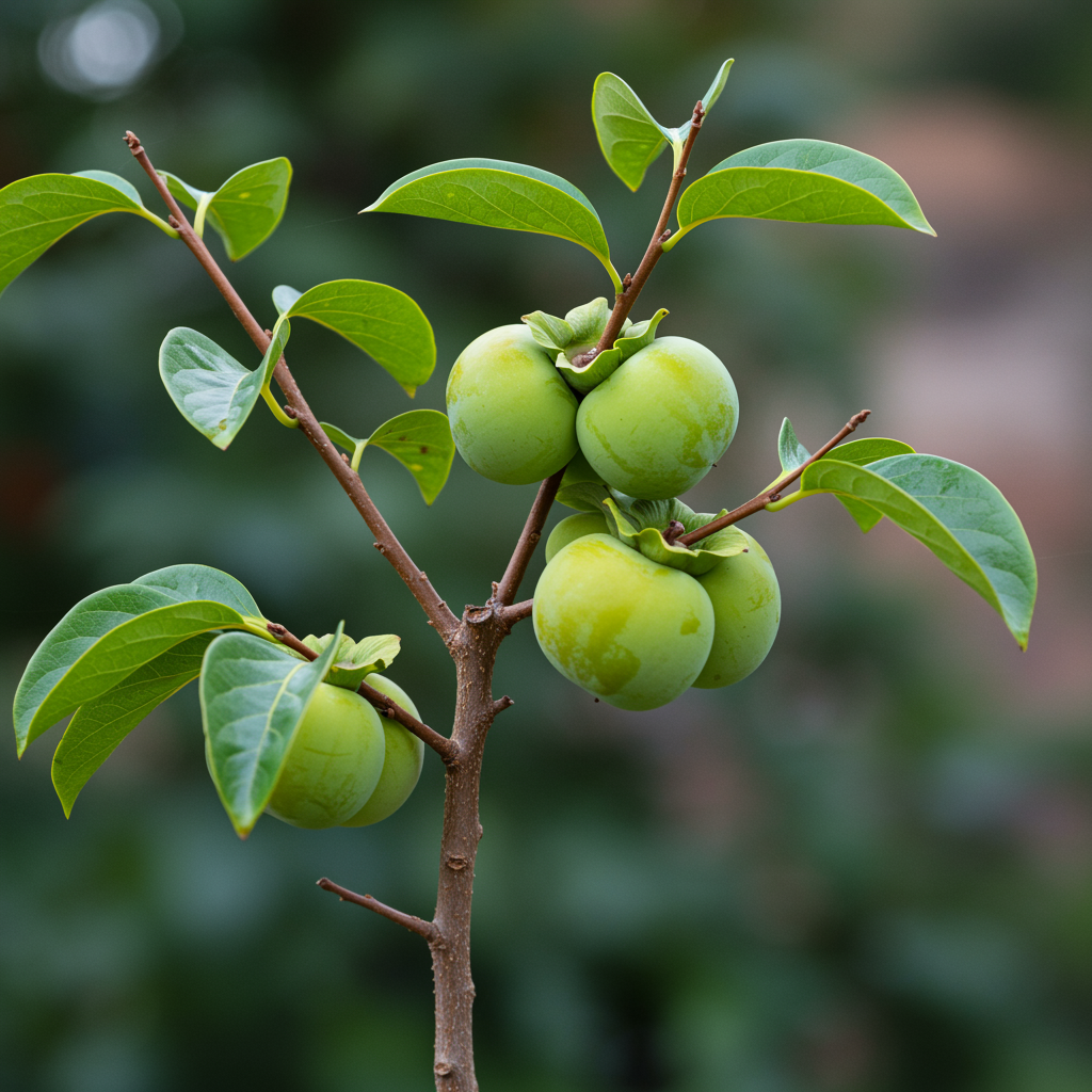 Orange Persimmon Fruit Seeds for Planting – Sweet Juicy Persimmon Tree