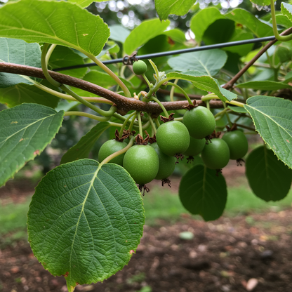 Kiwi Berry (Actinidia arguta) Seeds – Grow Hardy Kiwi Vine at Home
