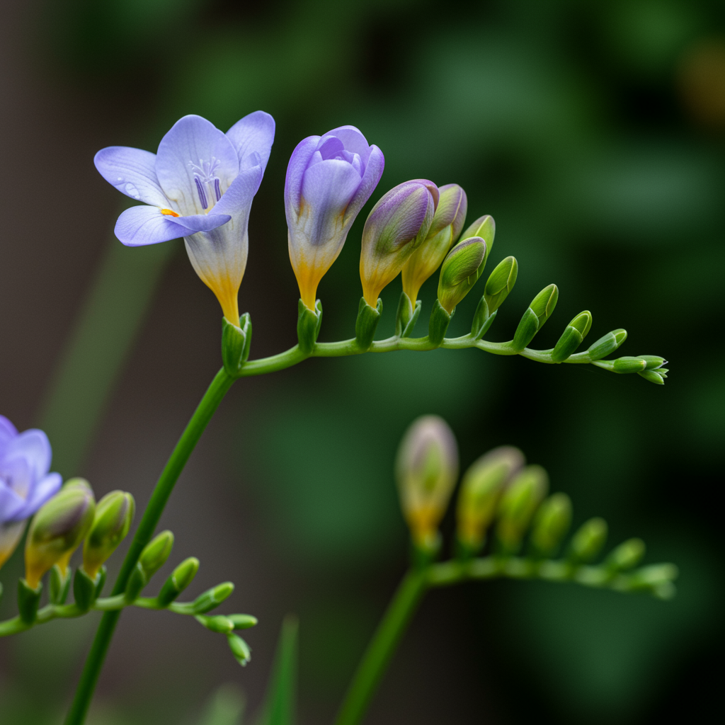 Freesia Single Blue Flower Bulbs – Fragrant Blue-Violet Blooms