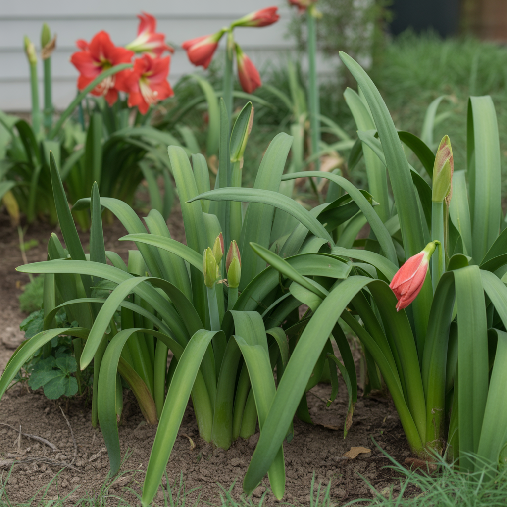 Vibrant Amaryllis Flower Bulbs – Premium Garden Blooms