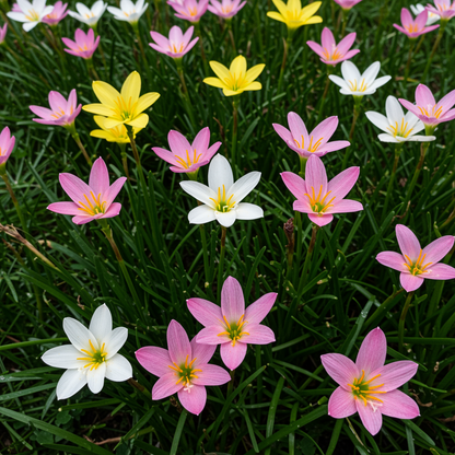 Zephyranthes Flower Bulbs – Rain Lily Perennial Bulbs for Summer Gardens