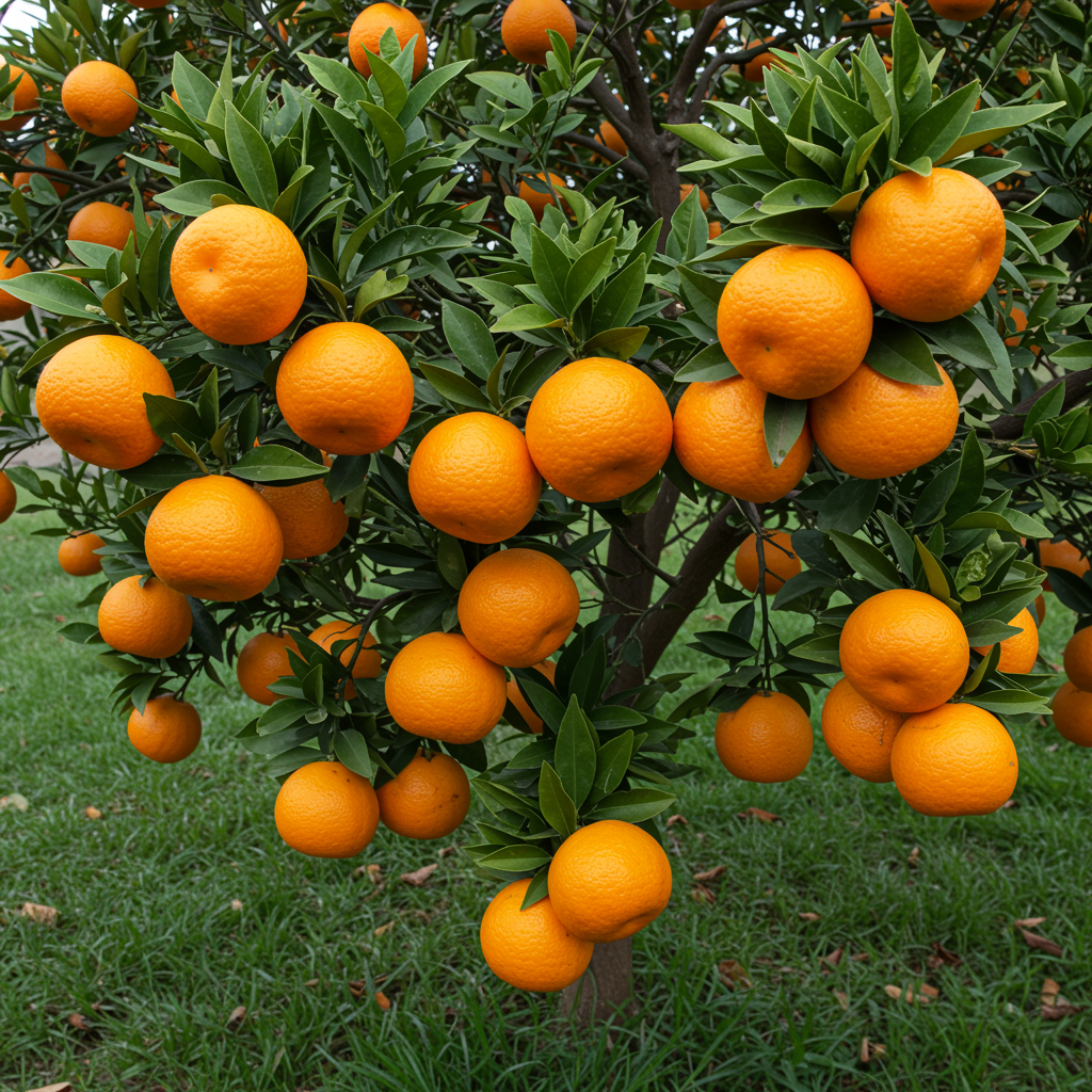 Tangerine Fruit Seeds for Planting – Citrus reticulata Sweet Juicy Citrus Seeds
