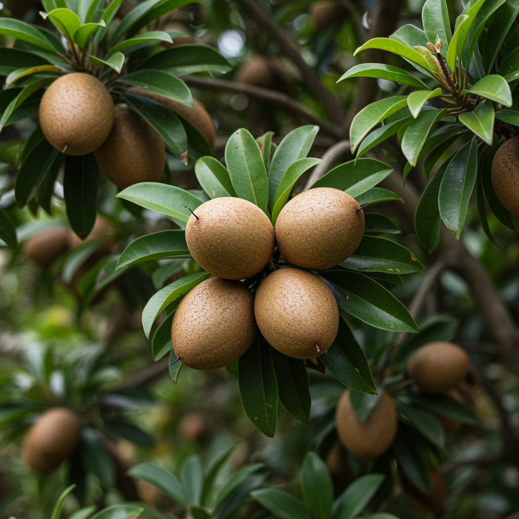 Chiku Fruit Seeds – Sapodilla (Manilkara zapota)