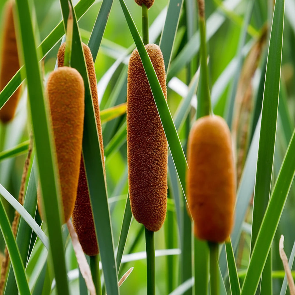 Cattail Seeds – Typha latifolia Broadleaf Perennial Wetland Plant (2000 Seeds)