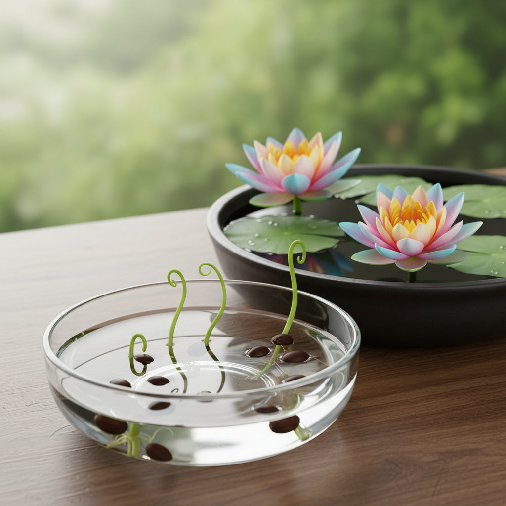 Rainbow Bowl Lotus Aquatic Flower Seeds