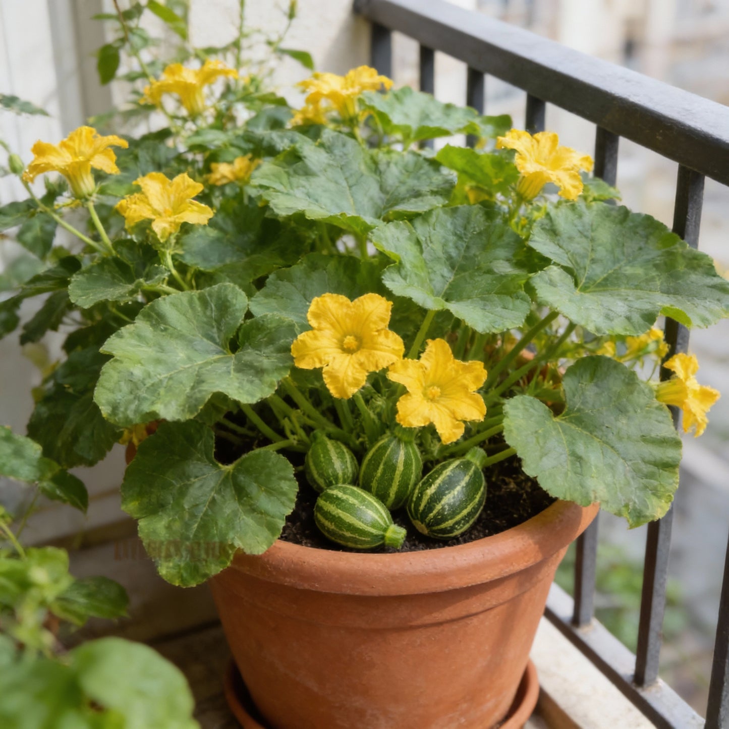 Courgette Piccolo Seeds – Compact High-Yield Zucchini Vegetable Seeds for Home Gardens