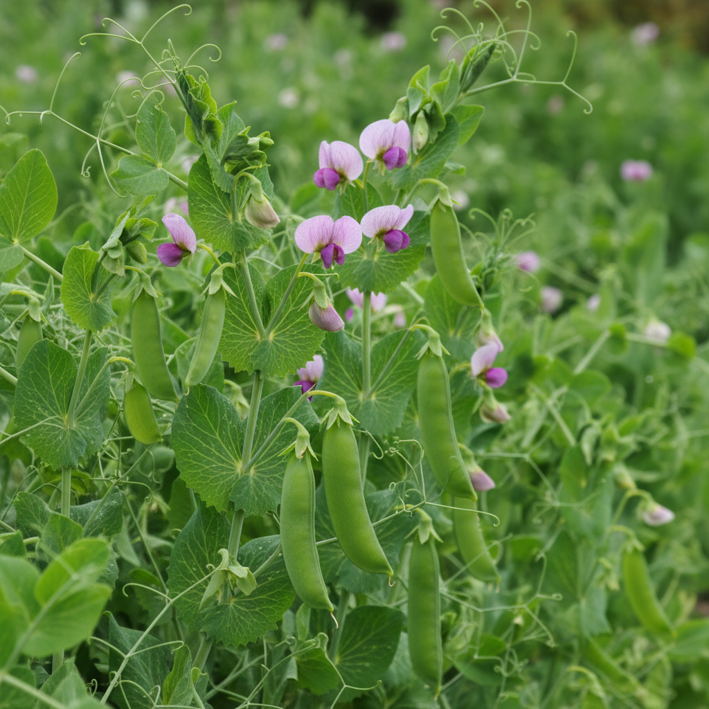 Meteor Pea Vegetable Seeds – Heirloom Snow Pea Variety for Home Gardening