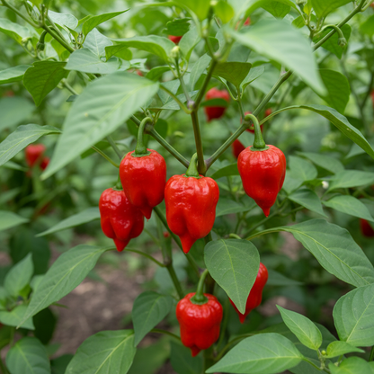 Carolina Reaper Pepper Seeds for Planting & Gardening – Extremely Hot Chili Variety