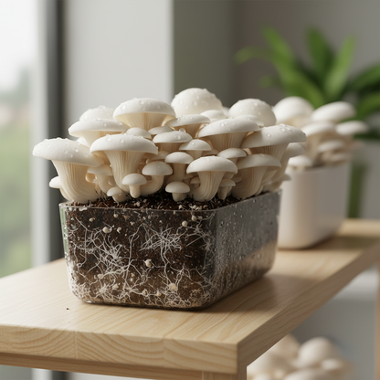 White Elm Oyster Mushroom Grow Kit – Cultivate Fresh & Flavorful Mushrooms at Home  Meta Title