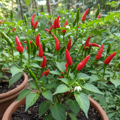 Red Manzano Chili Pepper Seeds (Capsicum pubescens) for Home Gardening